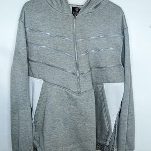 Blac Lacquer Gray Hoodie